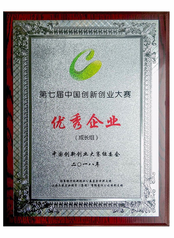 创新大赛全国总决赛优秀企业奖